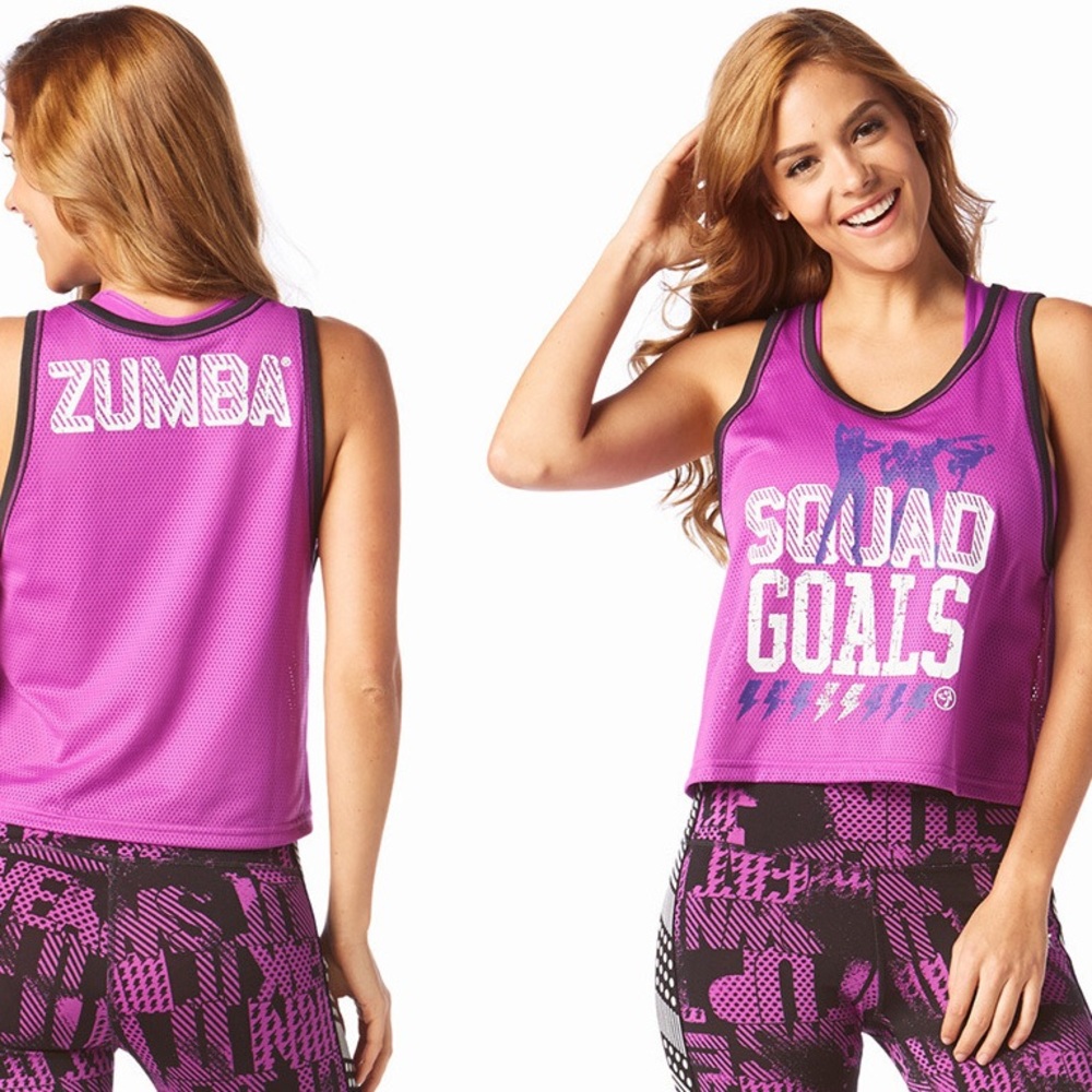 Squad Goals Cropped Jersey